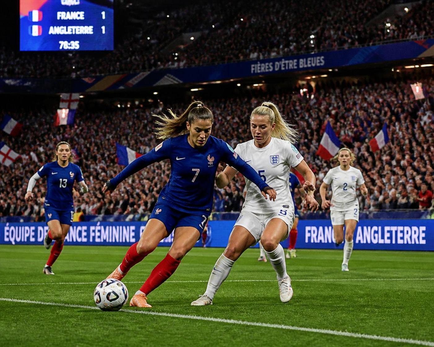 découvrez les enjeux majeurs du duel historique entre la france et l'angleterre en football féminin, une rencontre qui dépasse le simple cadre sportif.