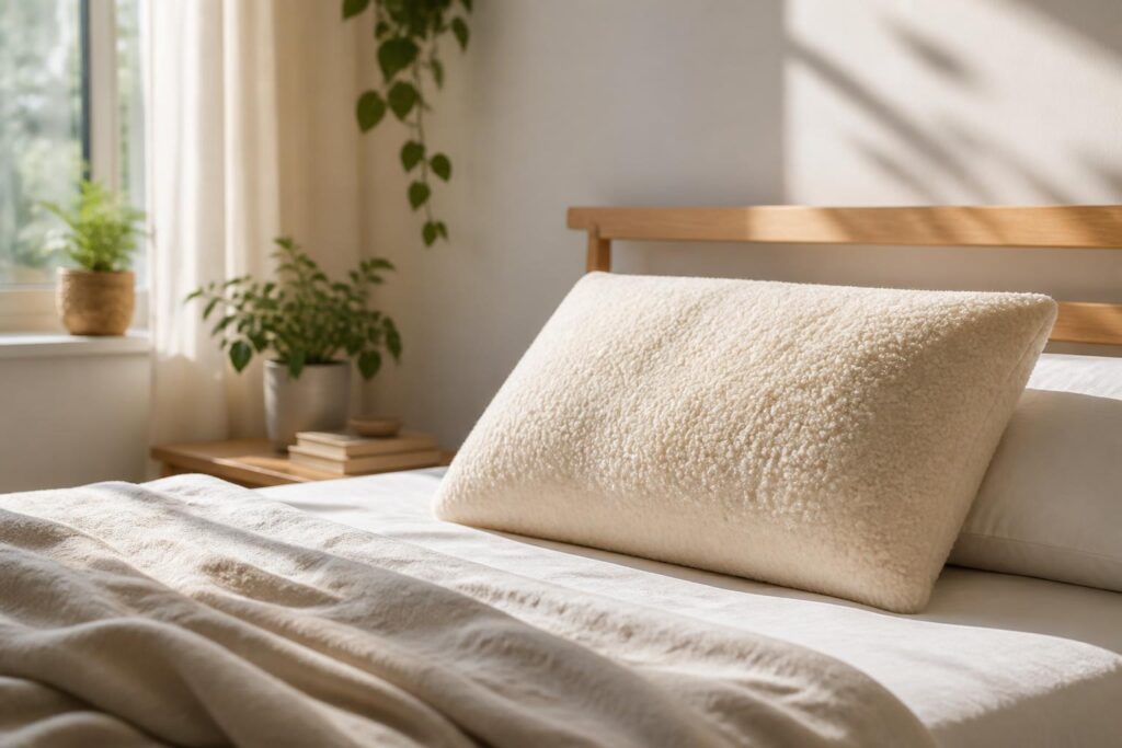 découvrez l'oreiller en laine, une option naturelle pour un sommeil sain et durable, alliant confort, régulation thermique et respect de l'environnement.