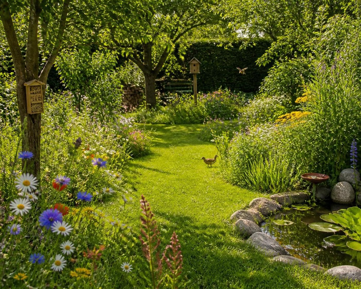 découvrez comment enherber votre jardin pour un gazon naturel et durable, un geste écologique qui favorise la biodiversité et réduit l'entretien.