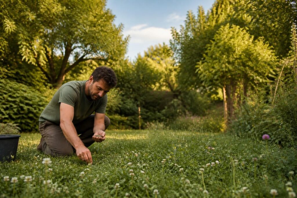 Enherber son jardin : un geste écologique pour un gazon naturel et durable