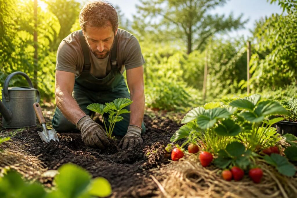 Planter des fraises : les astuces pour une récolte abondante et savoureuse