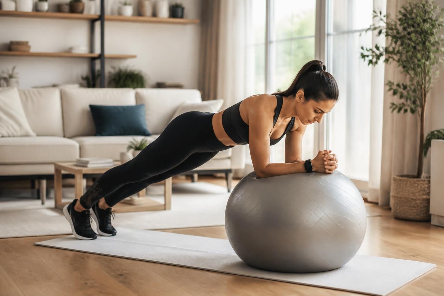 découvrez une méthode efficace pour cibler la perte de ventre grâce à des exercices simples avec ballon, alliant tonification et brûlage de graisse pour un ventre plat.