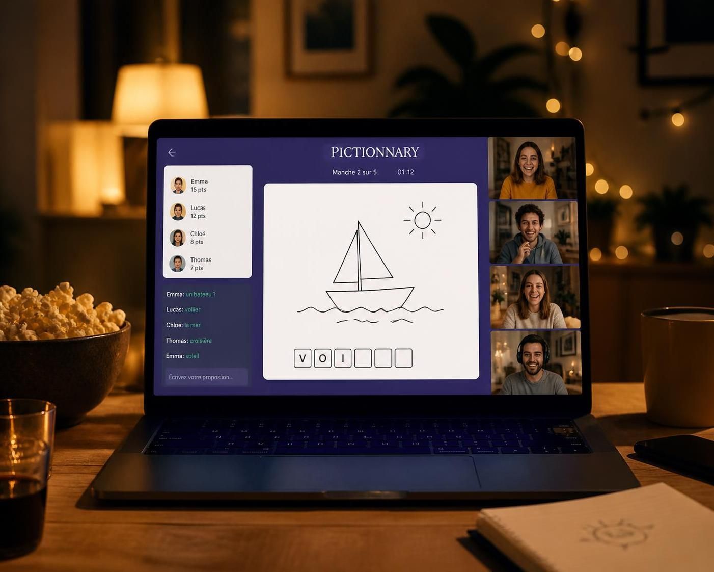 découvrez comment organiser une partie conviviale de pictionary en ligne pour jouer et s'amuser à distance avec vos proches, grâce à nos conseils pratiques et outils recommandés.