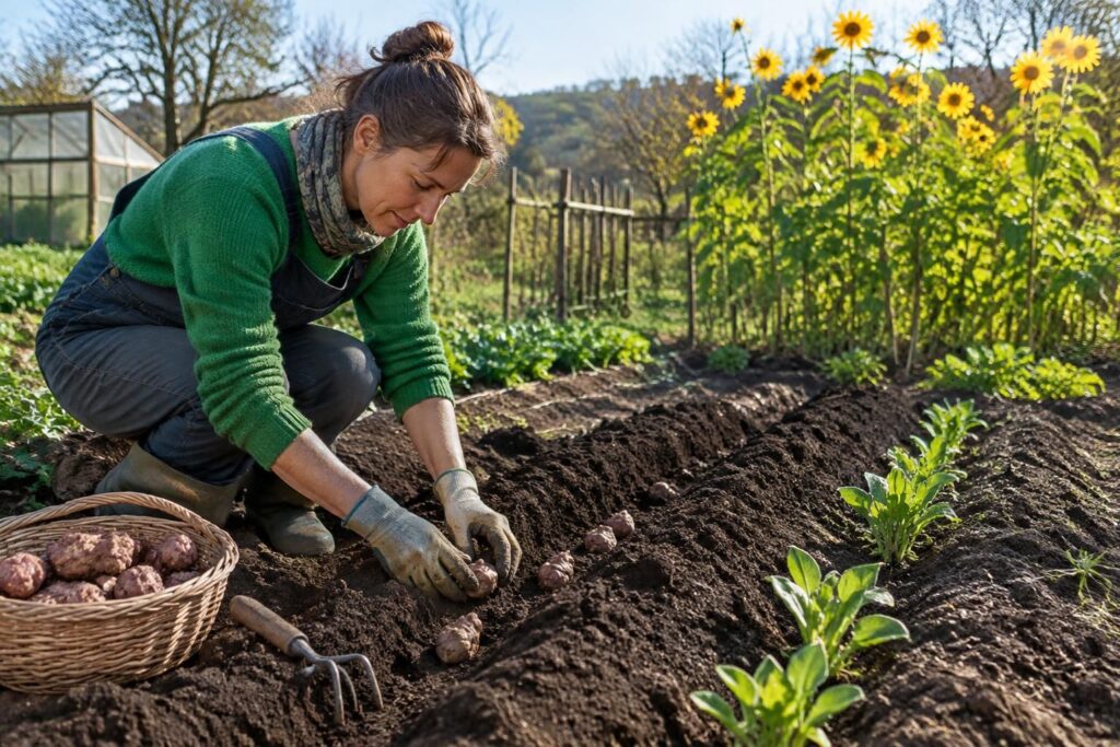 Quand planter des topinambours pour une récolte généreuse