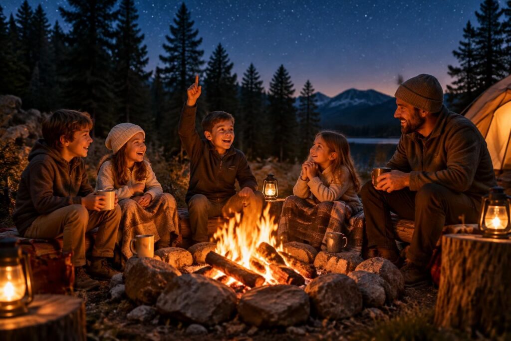 Blagues pour enfants : 30 devinettes à sortir autour du feu