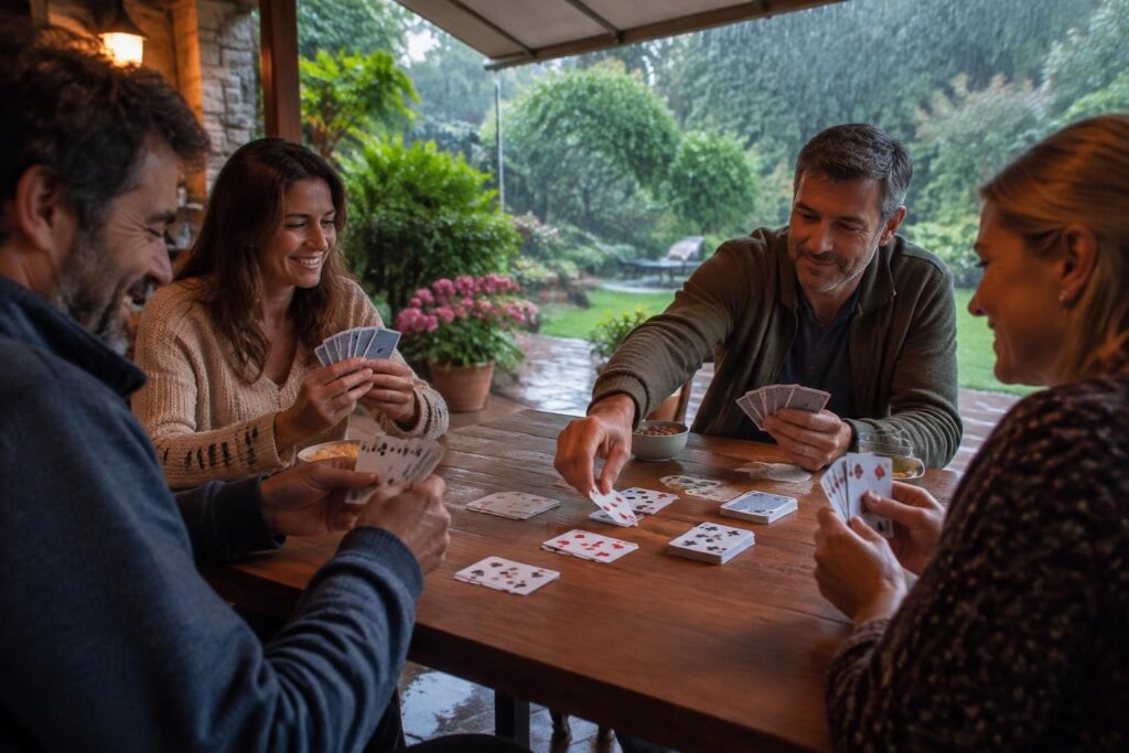 La règle du Président, le jeu de cartes parfait sous l’auvent