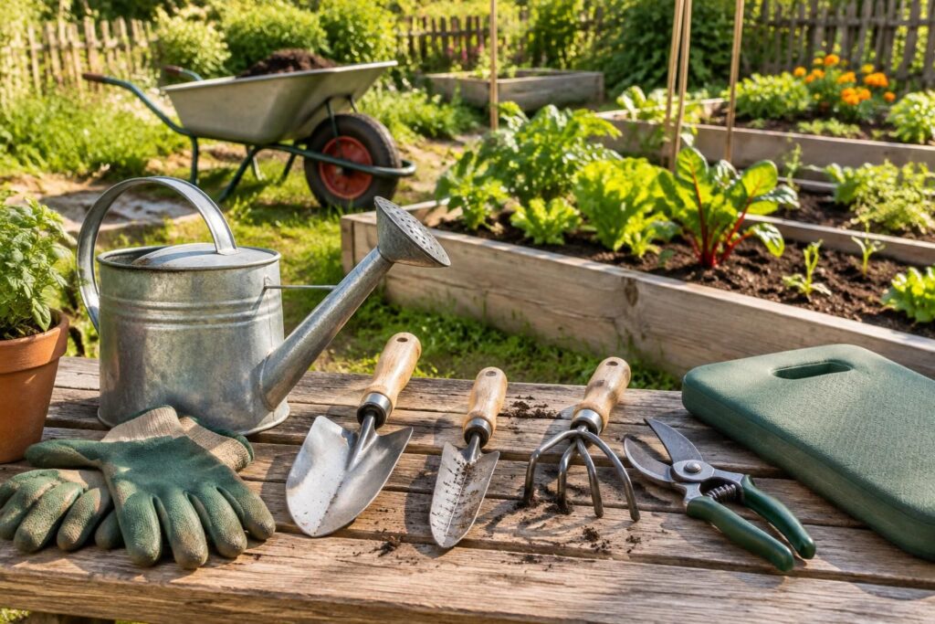 Matériel de jardinage : l’équipement vraiment utile pour débuter